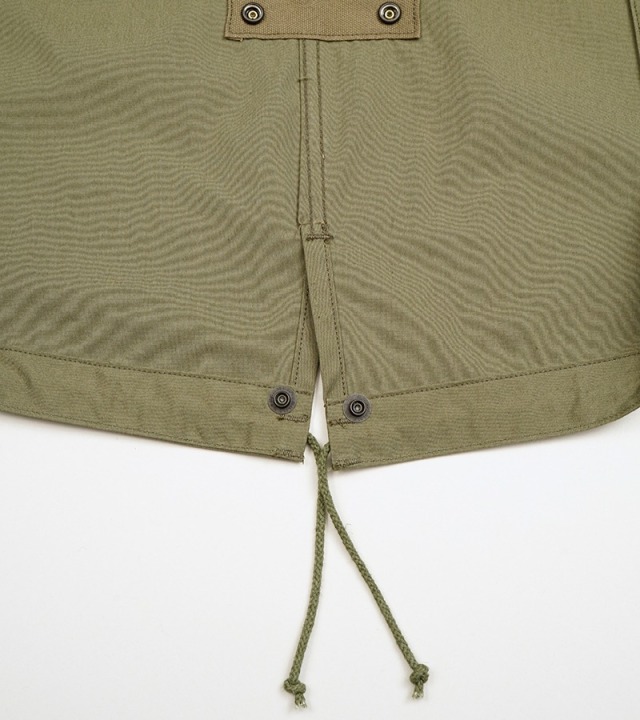 80500000001 Nigel Cabourn 50s SHELL COAT - COTTON NYLON PIN OX