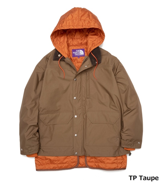 NY2155N THE NORTH FACE PURPLE LABEL 65/35 HYVENT Double-built  
