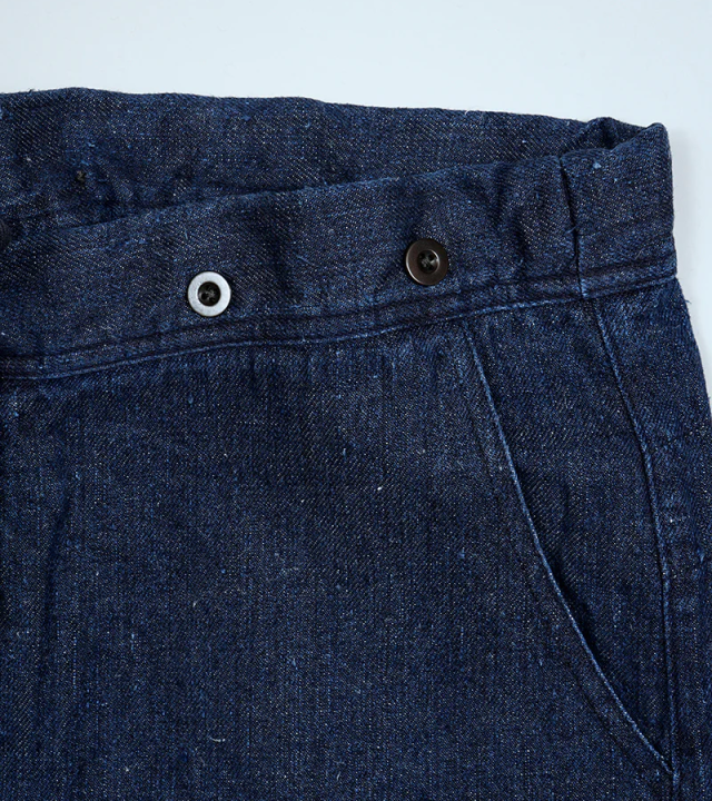 80480050003 Nigel Cabourn HOSPITAL PANT - HEMP DENIM ナイジェル 