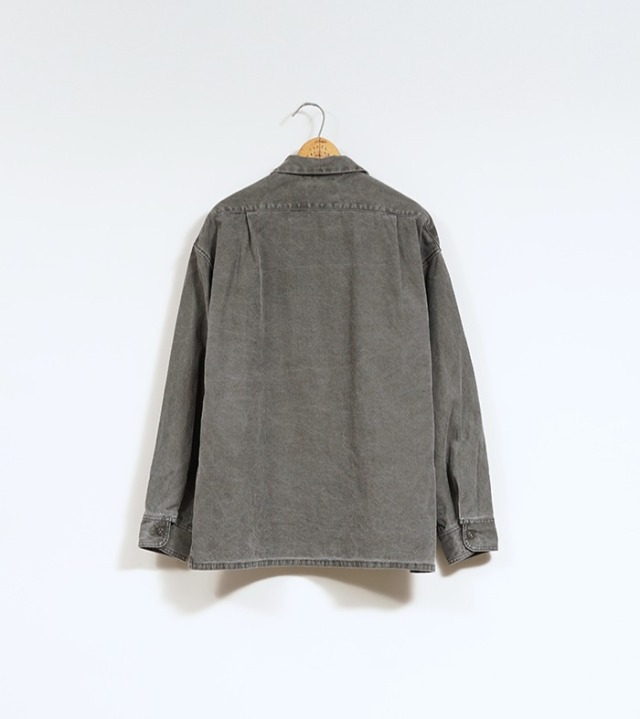 80510010007 Nigel Cabourn PARATROOPER SHIRT - PIGMENT ナイジェル
