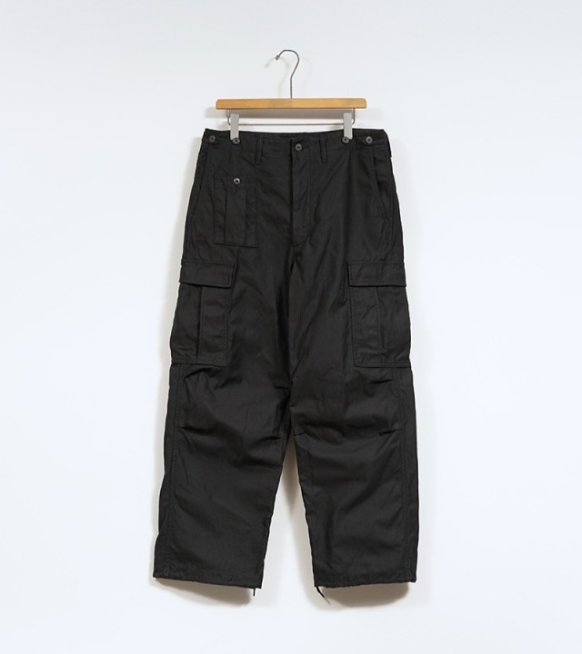 Nigel Cabourn ARMY CARGO PANT - BLACK