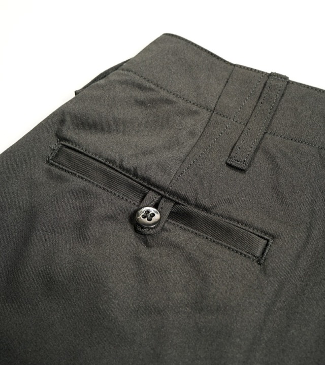 80510050120 Nigel Cabourn NEW BASIC CHINO - BLACK ナイジェル