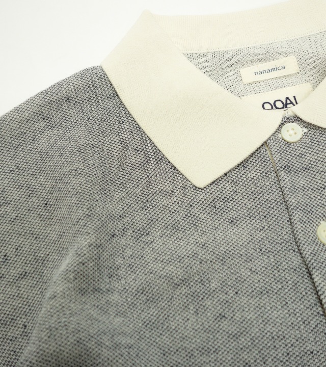 ▶︎nanamica【ナナミカ】ポロシャツ　L サイズ　ニット生地　新品未使用 27_000000021668.jpg?1753671772