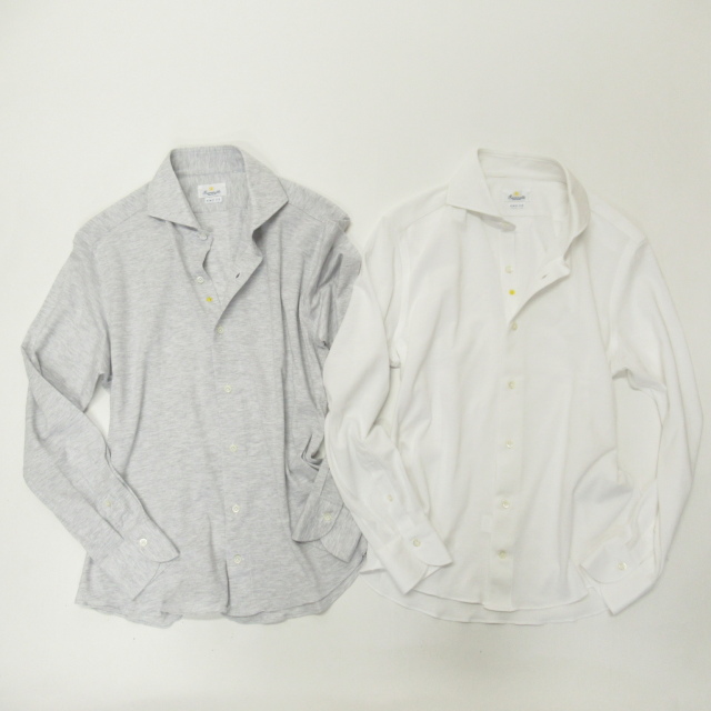 A6340V-84-03 71183 VINCI FIT giannetto (ジャンネット）　鹿の子シャツ