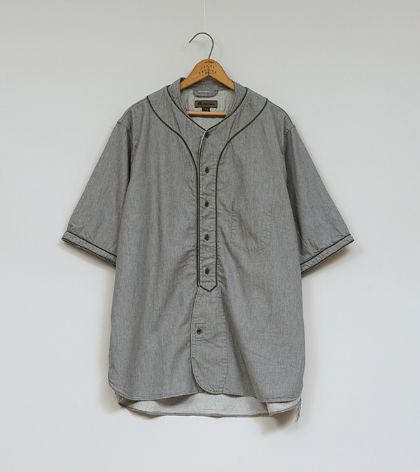 80500011002 Nigel Cabourn BASEBALL SHIRT S/S - TYPE2 ナイジェル