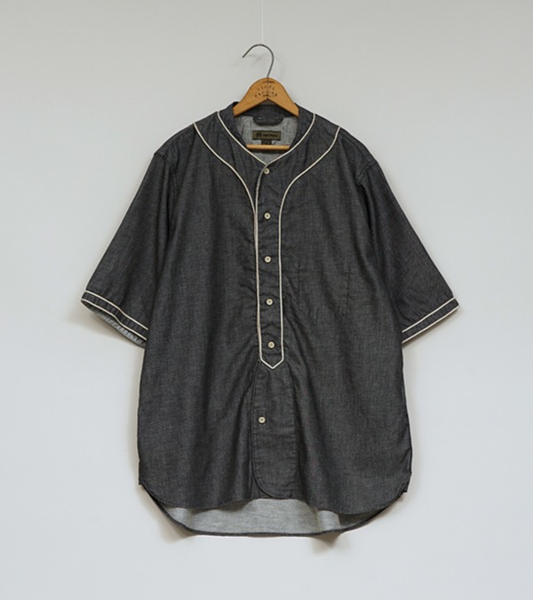 80500011002 Nigel Cabourn BASEBALL SHIRT S/S - TYPE2 ナイジェル