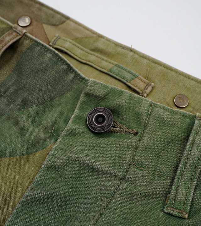 パンツ Nigel Cabourn ARMY CARGO PANTS FADE CAMO ARMY CARGO PANT FADE CAMO - GREEN