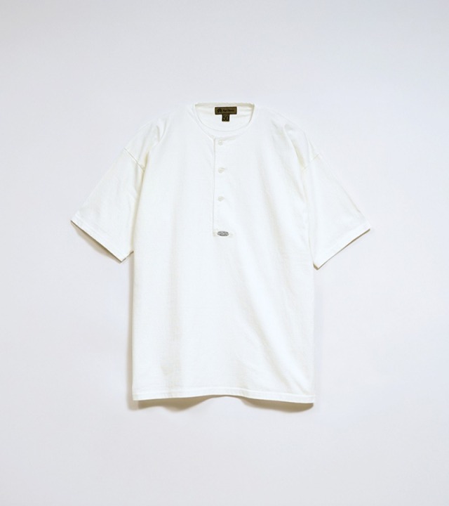 Nigel Cabourn 7.8oz HENLEY T-SHIRT