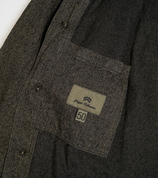 80490030001 Nigel Cabourn FRENCH WORK JACKET - HEMP ナイジェル