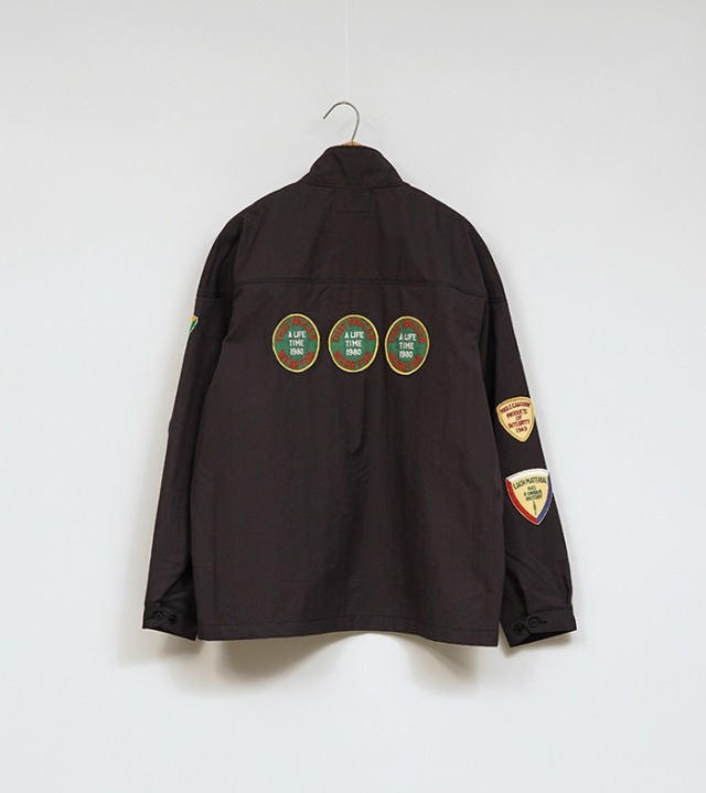 80500030001 Nigel Cabourn CAPSLEEVE WAPPEN JACKET - COTTON NYLON