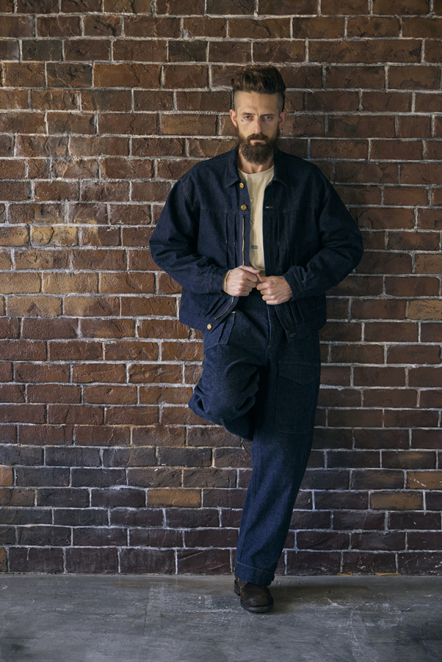 80510030003 Nigel Cabourn 40s DENIM JACKET - 12.5oz ナイジェル