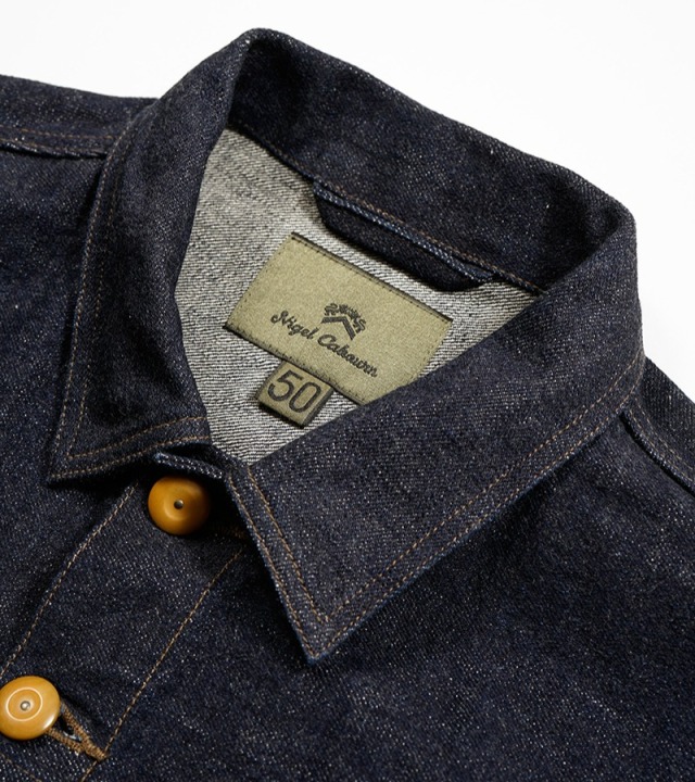 80510030003 Nigel Cabourn 40s DENIM JACKET - 12.5oz ナイジェル