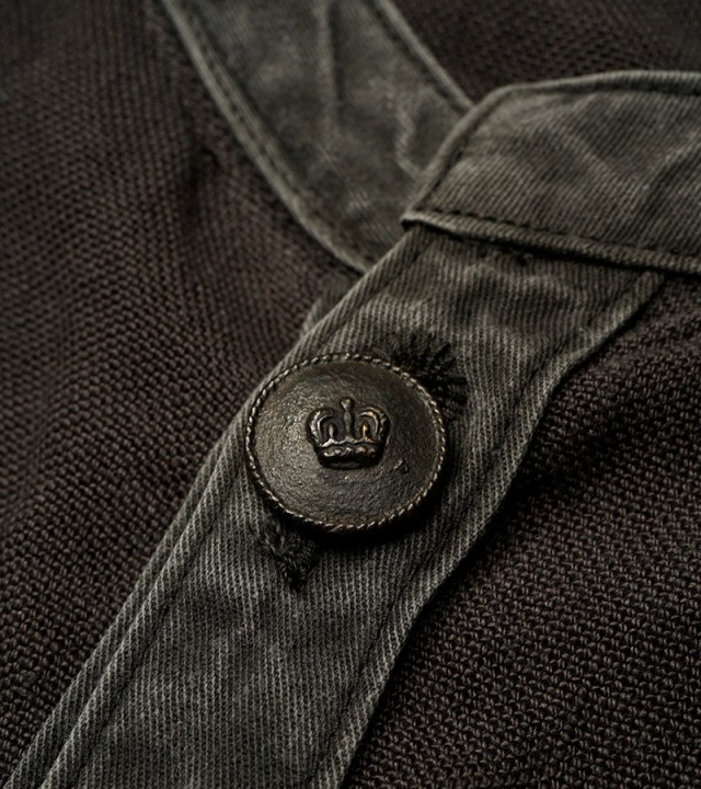 80500030004 Nigel Cabourn FRENCH WORK JACKET - LINEN PIN OX
