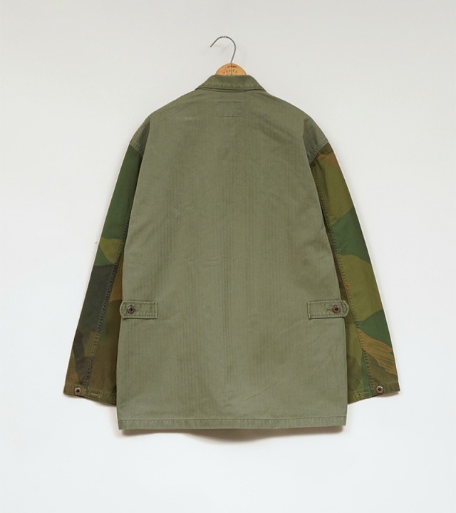 80500030006 Nigel Cabourn FATIGUE JACKET - CAMO ナイジェル