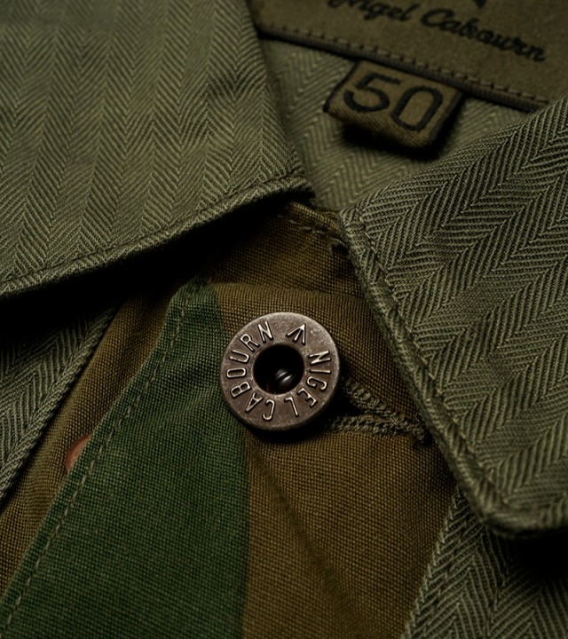 80500030006 Nigel Cabourn FATIGUE JACKET - CAMO ナイジェル