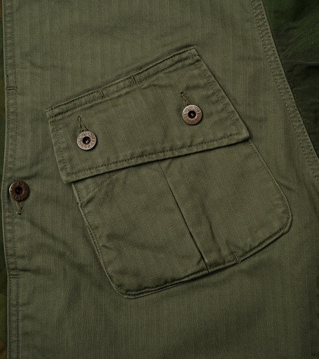 80500030006 Nigel Cabourn FATIGUE JACKET - CAMO ナイジェル