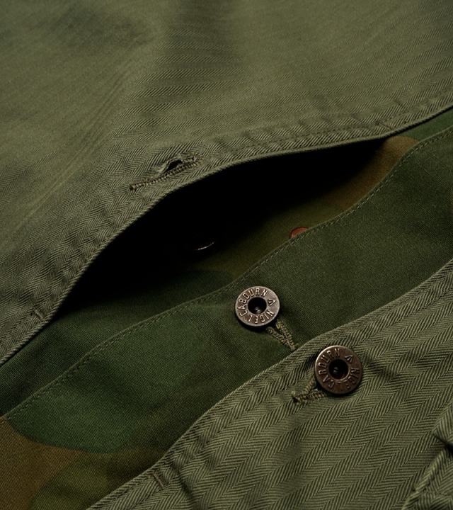 【新品】Nigel Cabourn ファティーグ ジャケット - カモ ファティーグジャケット－カモ／FATIGUE JACKET