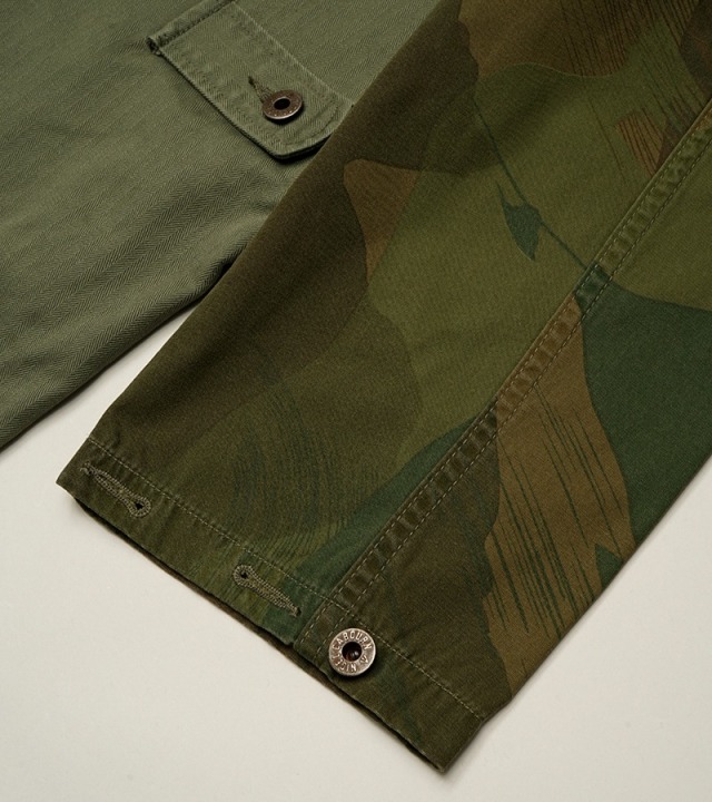 80500030006 Nigel Cabourn FATIGUE JACKET - CAMO ナイジェル