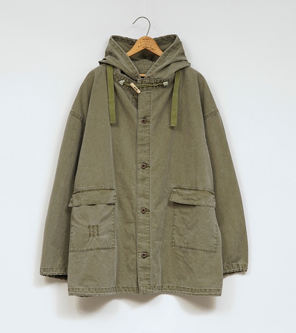 80500030008 Nigel Cabourn GUNNER JACKET - PIGMENT FADE ナイジェル