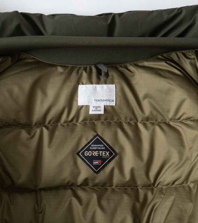 SUAF354 nanamica GORE-TEX Short Down Jacket ナナミカ ゴアテックス