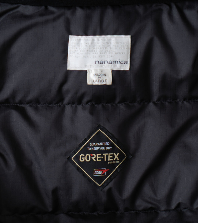 SUBF357 nanamica GORE-TEX Down Coat ナナミカ ゴアテックス