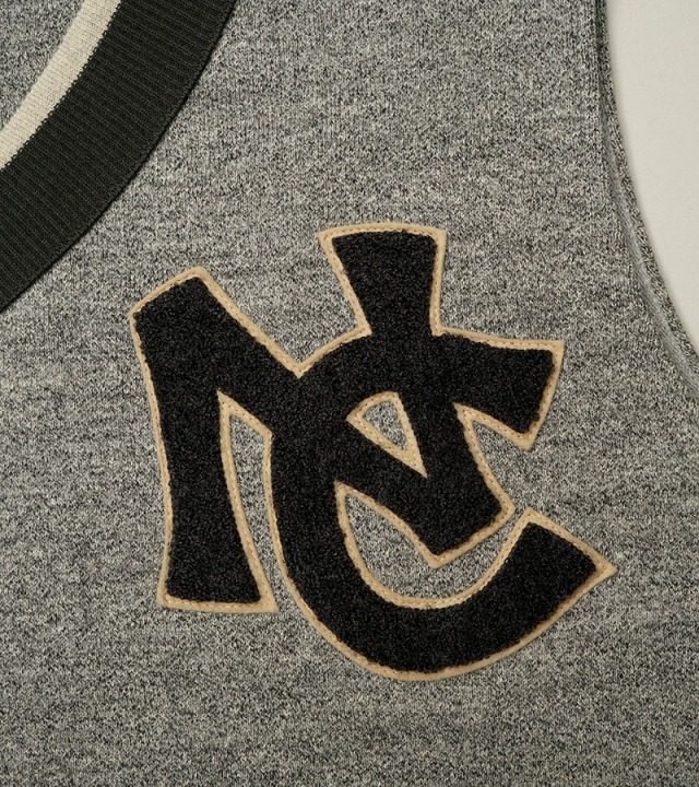 80500040001 Nigel Cabourn CRICKET VEST ナイジェルケーボン