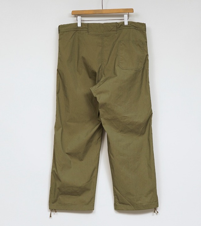Nigel Cabourn オリーブ サテン ワークパンツ 8 Nigel Cabourn オリーブ サテン ワークパンツ 8（Nigel Cabourn
