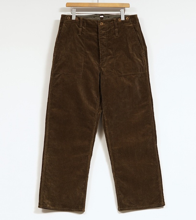 80510050002 Nigel Cabourn FRENCH WORK PANT - 8W CORDUROY