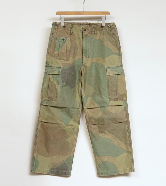 80490050013 Nigel Cabourn ARMY CARGO PANT - FADE CAMO ナイジェル 