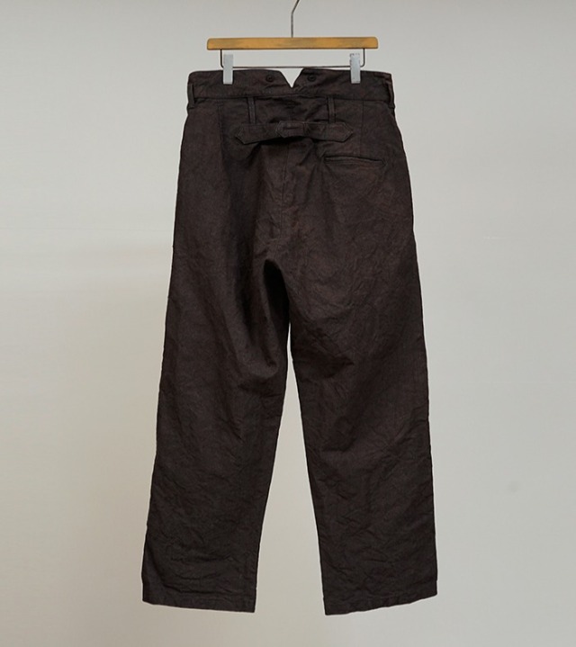 80500050000 Nigel Cabourn FRANCH WORK PANT - HEMP CANVAS