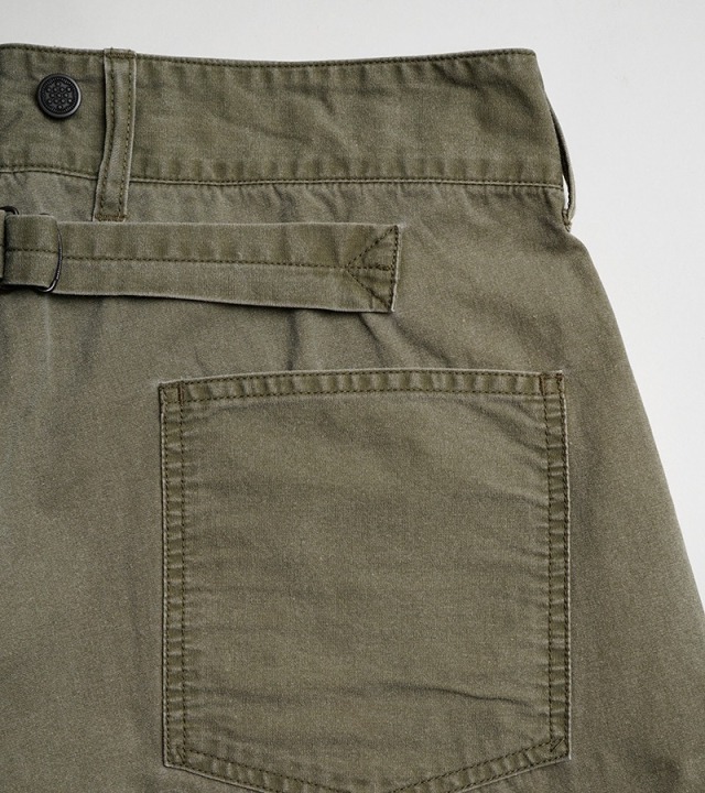 80500050203 Nigel Cabourn M43 MODIFY MIX - PIGMENT COTTON NYLON