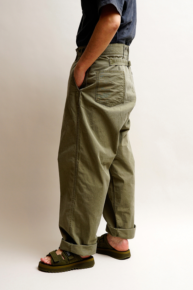 80500050203 Nigel Cabourn M43 MODIFY MIX - PIGMENT COTTON