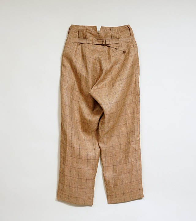 80520450900 Nigel Cabourn OX'ed Silver RANCH WORKER PANT - HEMP
