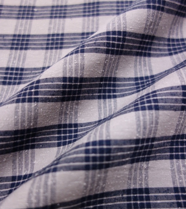 SUGS416 nanamica Cotton Silk PALAKA Check S/S Shirt ナナミカ