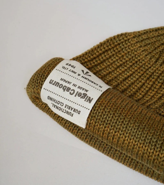 NIGEL CABOURN ナイジェルケーボン ビーニーコットン 楽天市場】ナイジェルケーボン ビーニーコットン NIGEL CABOURN BEANIE