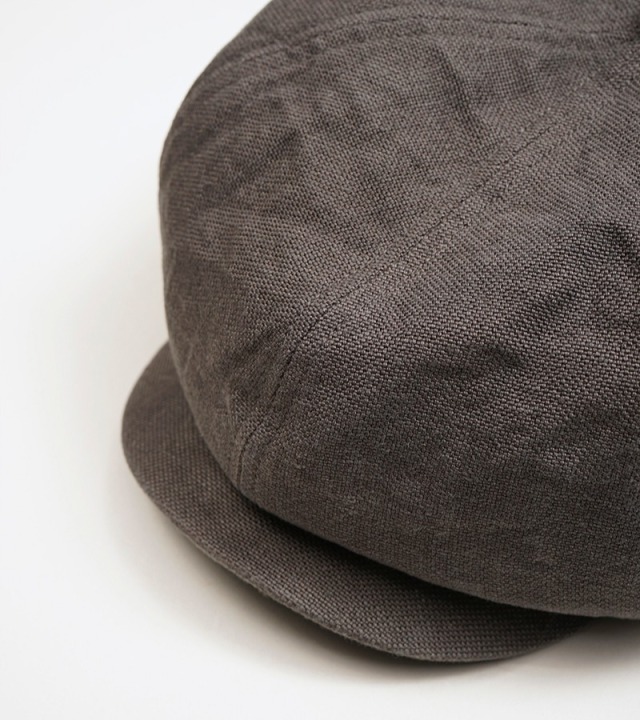NIGEL CABOURN リネン チェック柄 キャスケット L rrl 80500066004 Nigel Cabourn CASQUET - LINEN PIN OX ナイジェル