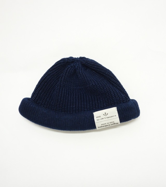 Nigel Cabourn BEANIE LINEN - SULFUR DYE