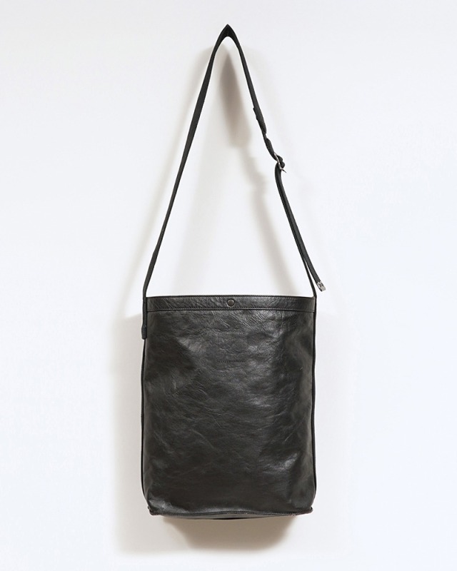 80510061020 Nigel Cabourn MAIL BAG - CORE LEATHER ナイジェル