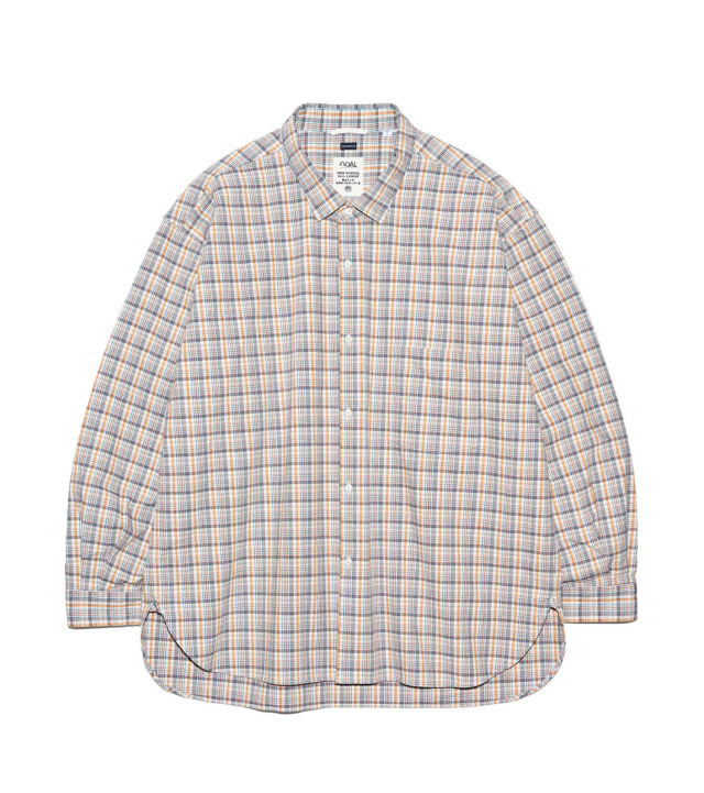 nanamica Cotton Silk Euro Check Shirt