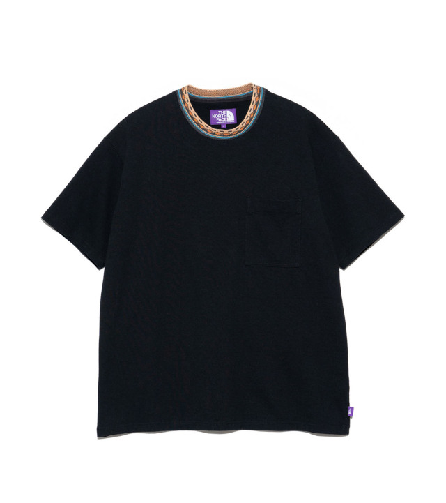 THE NORTH FACE PURPLE LABEL NP Jacquard Neck Field Tee