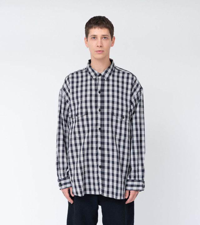 S24FG032 nanamica Cotton Nep Deck Shirt ナナミカ コットン
