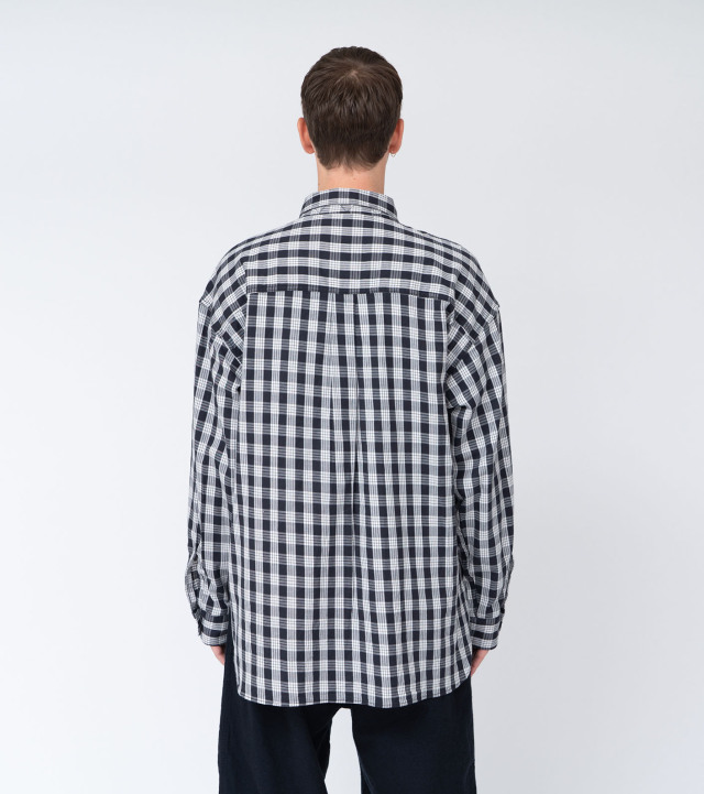 nanamica Deck Shirt ナナミカ デッキ 長袖 シャツ カーキ nanamica Deck Shirt ナナミカ デッキ 長袖 シャツ カーキ