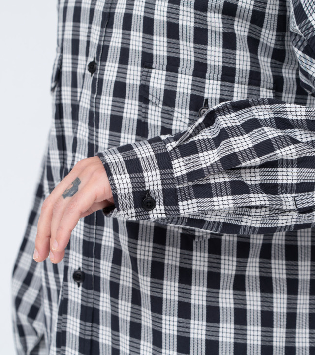 トップス nanamica Cotton Nep Deck Shirt S S24FG032 nanamica Cotton Nep Deck Shirt ナナミカ コットンネップ