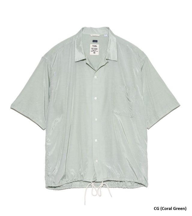 S25SG019 nanamica Open Collar S/S Shirt ナナミカ オープンカラー