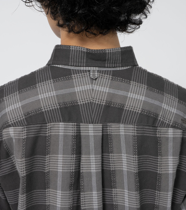 N25SG045 THE NORTH FACE PURPLE LABEL Plaid Dobby Field Shirt ザ
