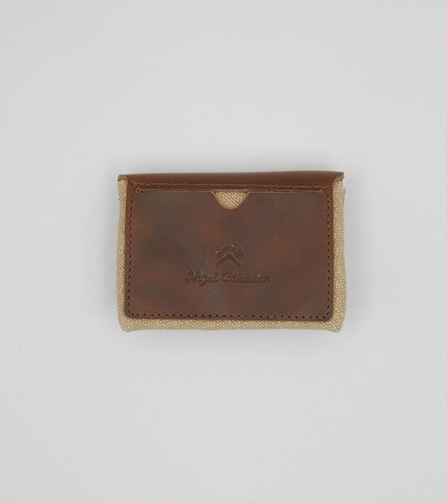 ケース　牛革　Nigel Cabourn 80490068001 Nigel Cabourn CARD CASE - SWISS ARMY ナイジェル