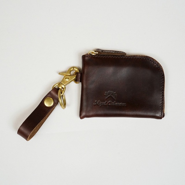 Nigel Cabourn COIN CASE - PEAT LABEL