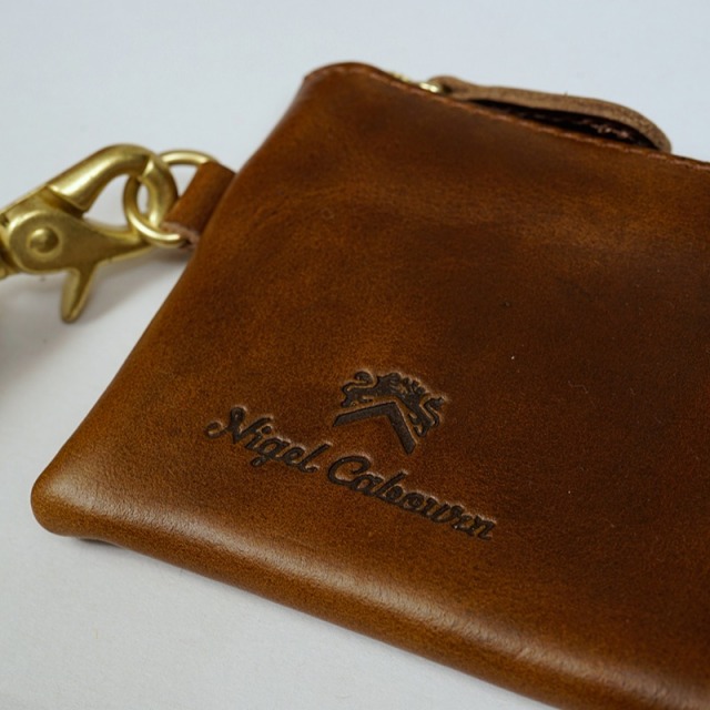 80490068005 Nigel Cabourn COIN CASE - PEAT LABEL ナイジェル