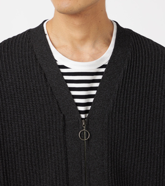S25FJ013 nanamica 5G Zip Cardigan ナナミカ 5ゲージジップ
