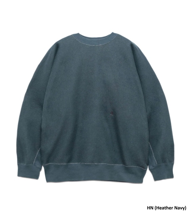 S25SH011 nanamica Crew Neck Sweat ナナミカ クルーネックスウェット